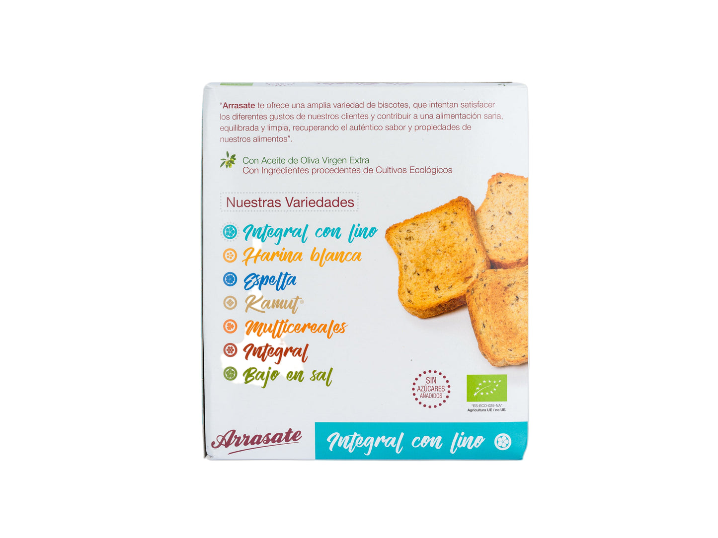 INTEGRAL LINSEED RUSKS 270G