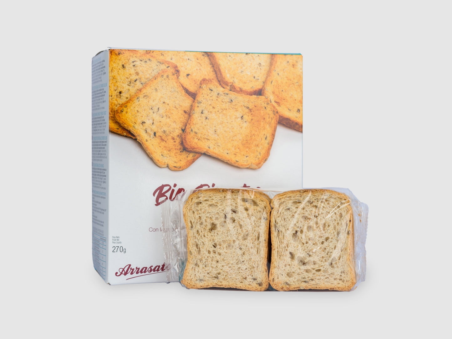 INTEGRAL LINSEED RUSKS 270G